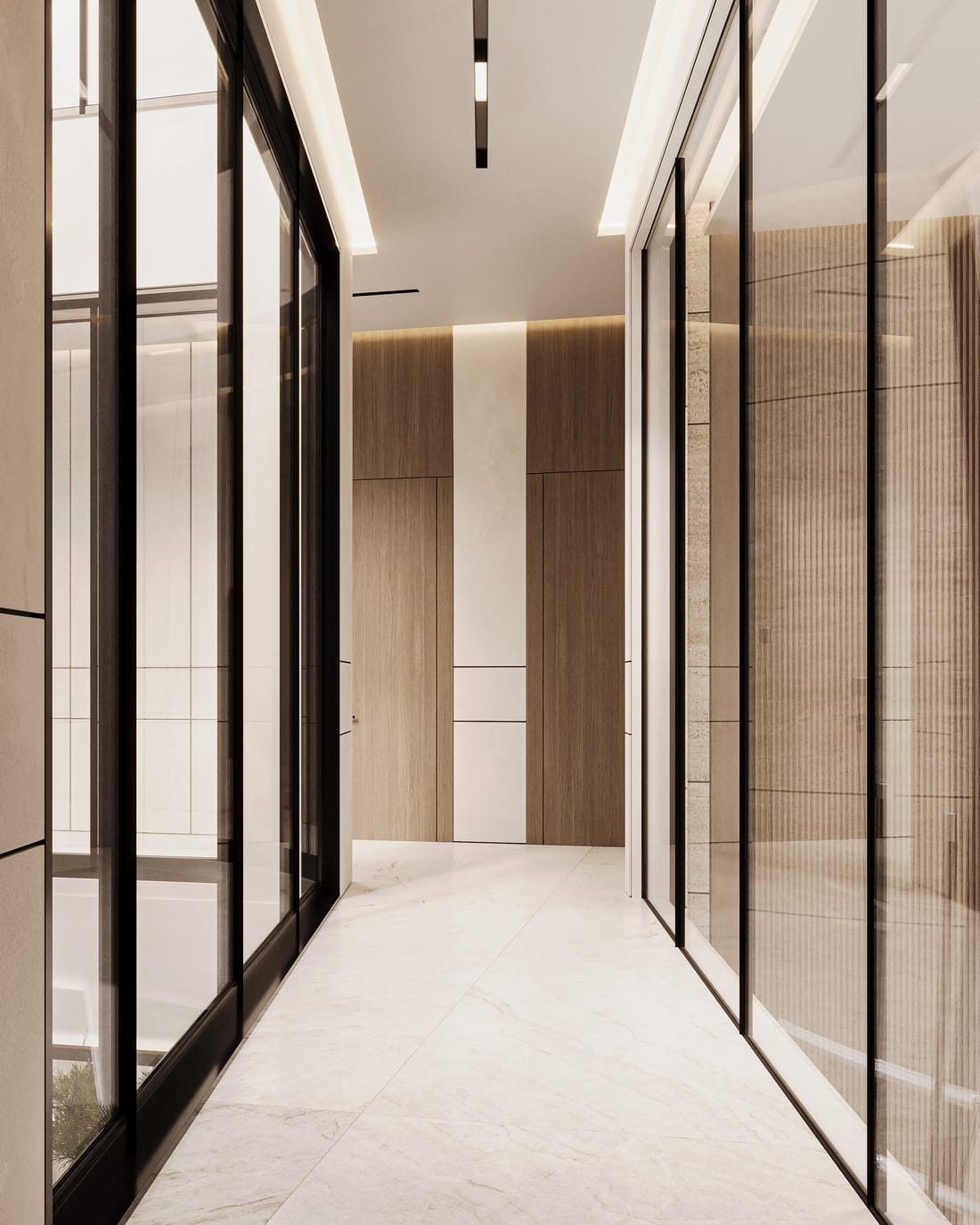 Gallery corridor